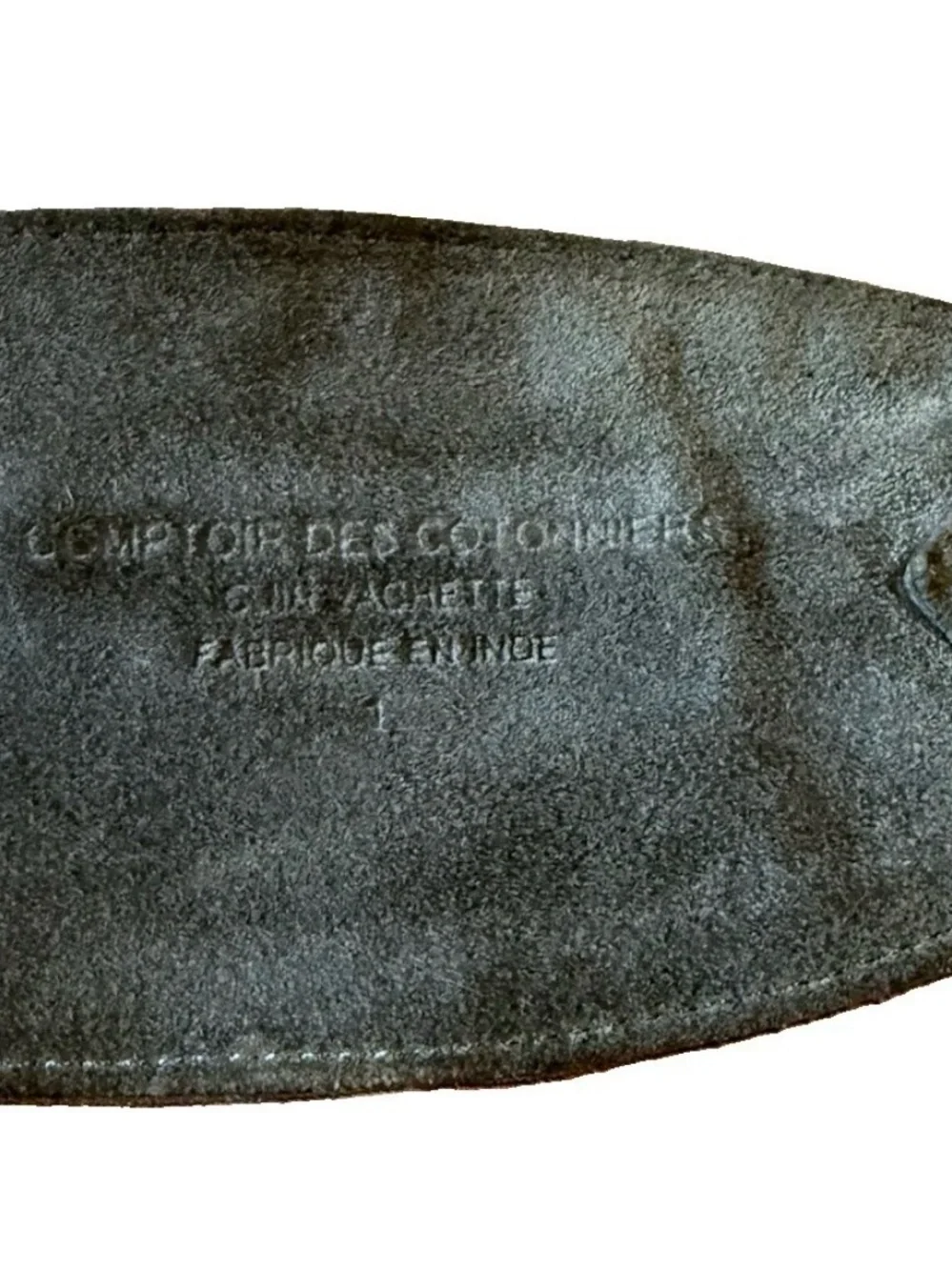 Comptoir Des Cottoniers Suede Size 1 Women Small Belt Luxury